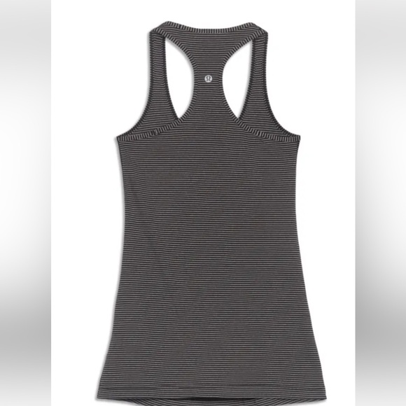 LULULEMON womens size 6 stripped racer back tank top - Picture 9 of 9